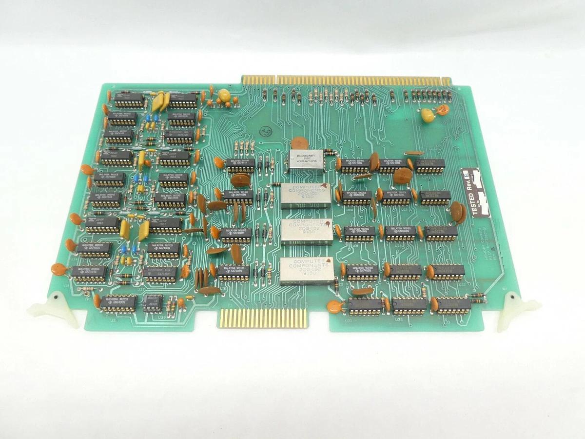 Used Varian Semiconductor VSEA D-F3566001 Memory Control PCB Card Rev. E Working