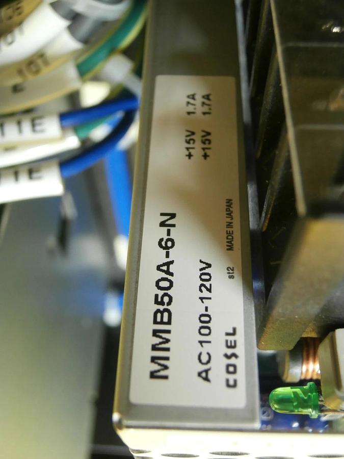 Used Hitachi UNIT1 DC Power Supply M-712E Etcher System Damaged Case Untested As-Is