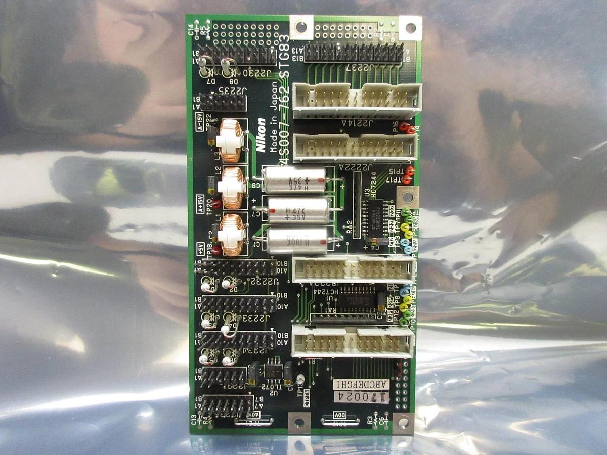 Used Nikon 4S007-762 Interface Board PCB STG83 NSR-S204B System Used Working