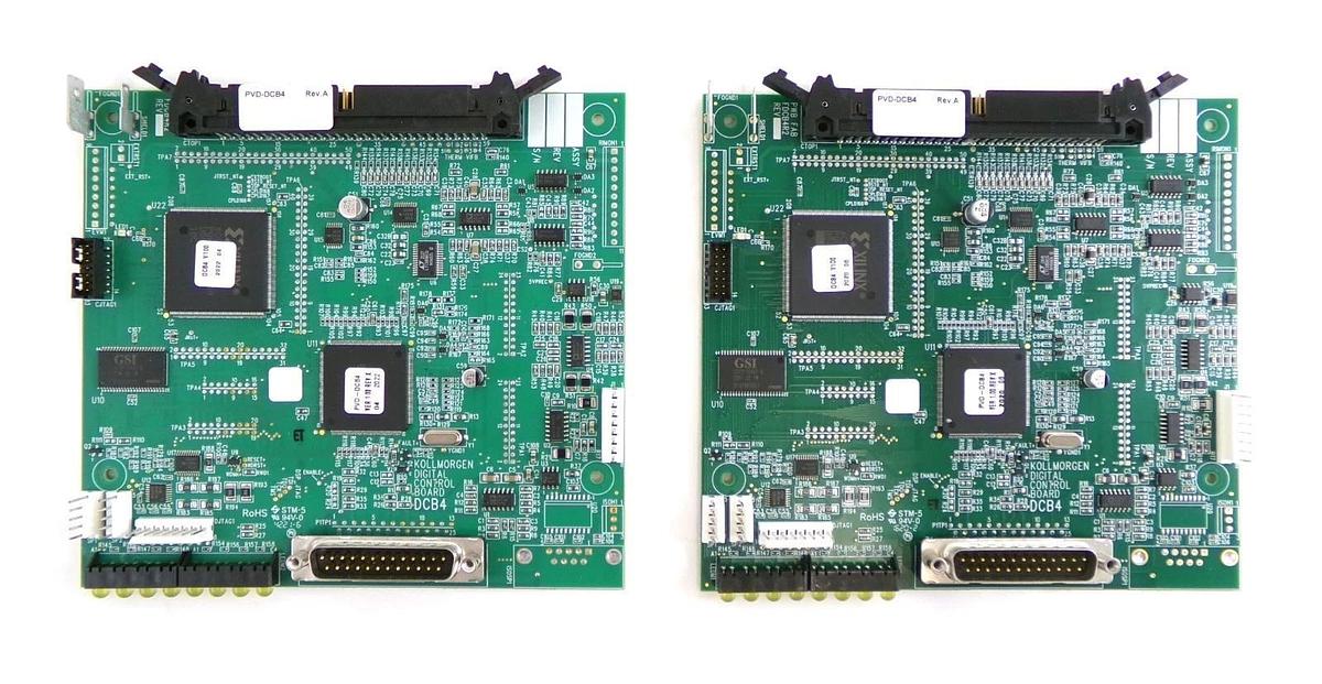 Used Kollmorgen PVD-DCB4 Digital Control Board PCB FDCB4R2 Reseller Lot of 2 Working