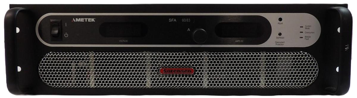 Used Sorensen SFA60X83C-1DAA Programmable Power Supply SFA 60/83 Ametek Working