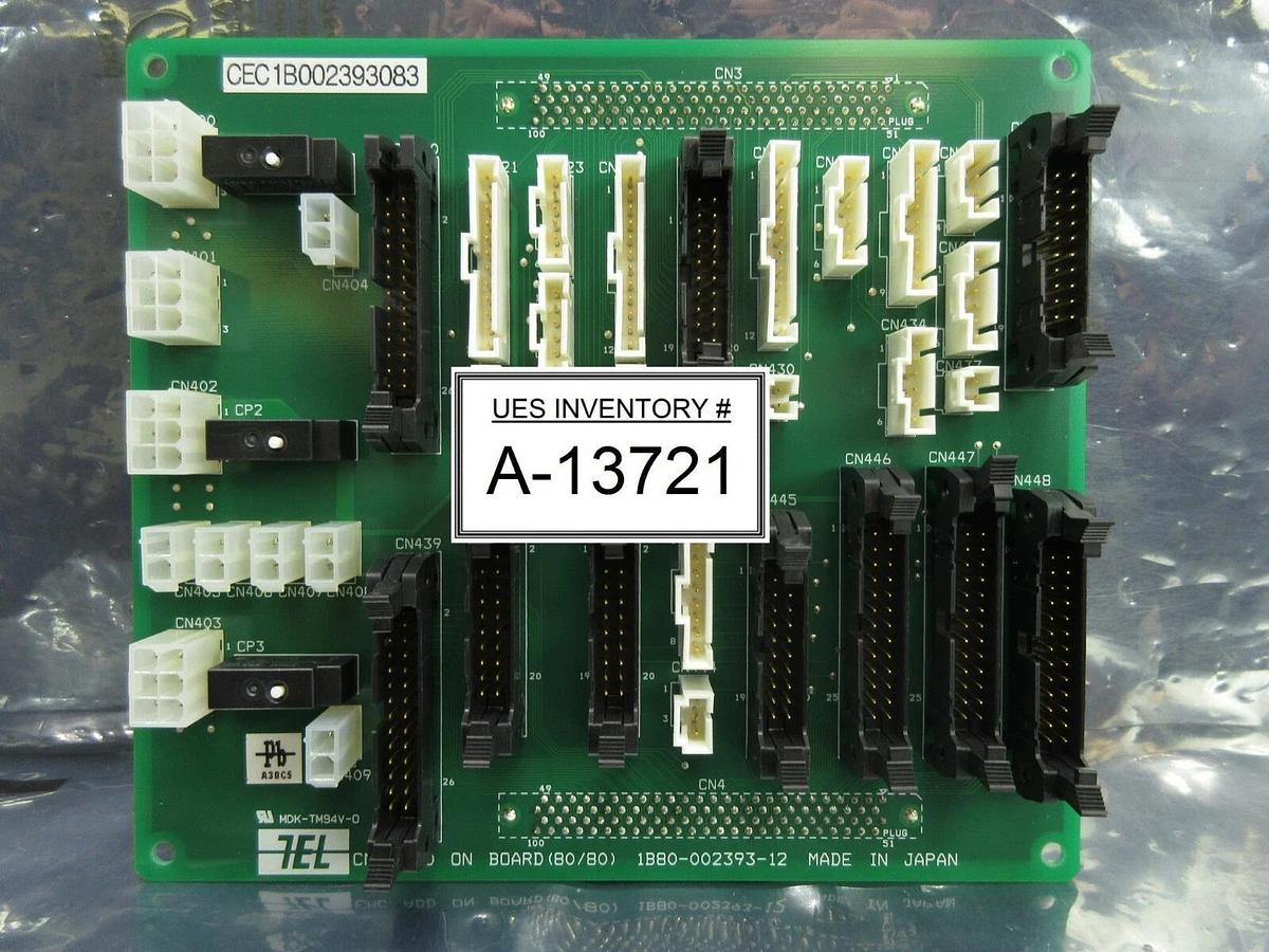 Used TEL Tokyo Electron 1B80-002393-12 CMC Add On Board (80/80) PCB Used Working