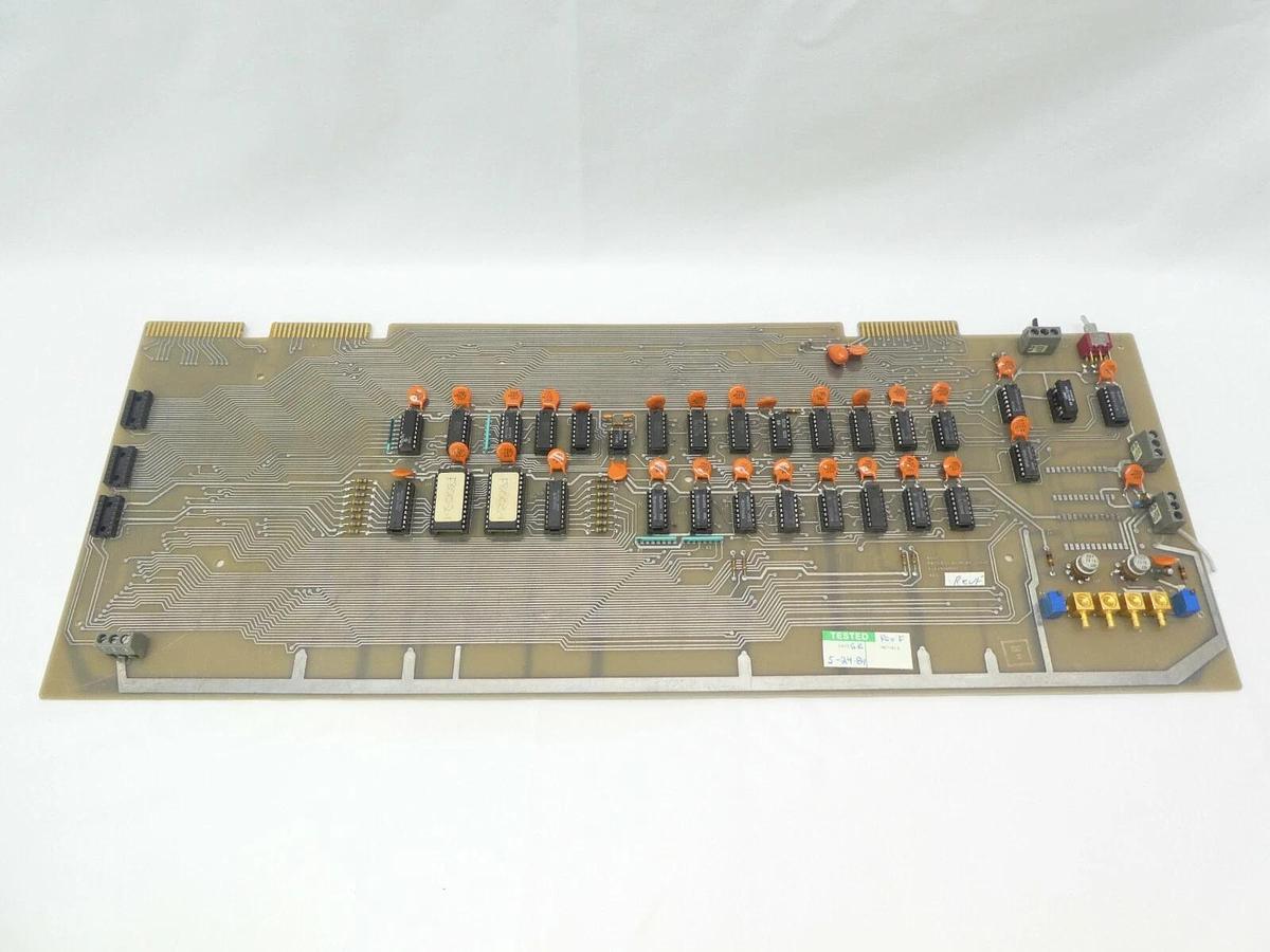 Used Varian Semiconductor VSEA E-F3958001 Process Display Logic PCB Rev. F Working