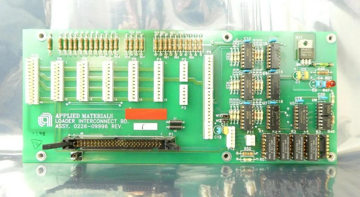 Used AMAT Applied Materials 0226-09996 Loader Interconnect Board PCB Working Surplus