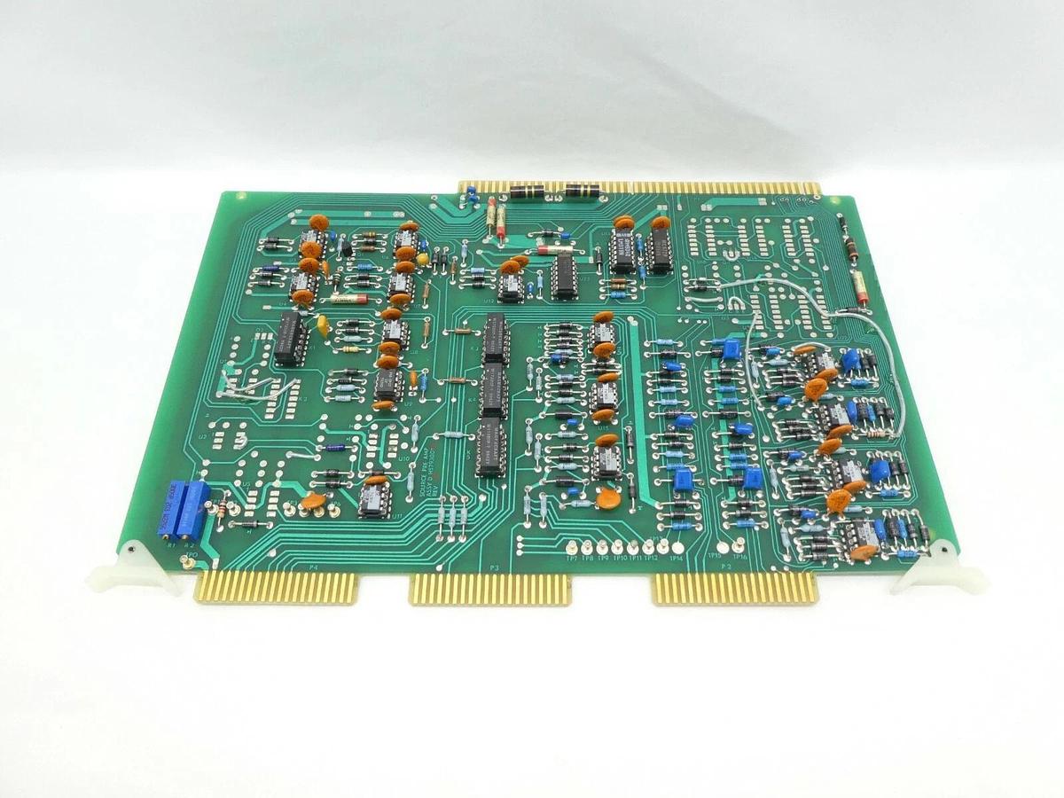 Used Varian Semiconductor VSEA D H5793002 Source Pre Amp PCB Card Rev. 3 Working