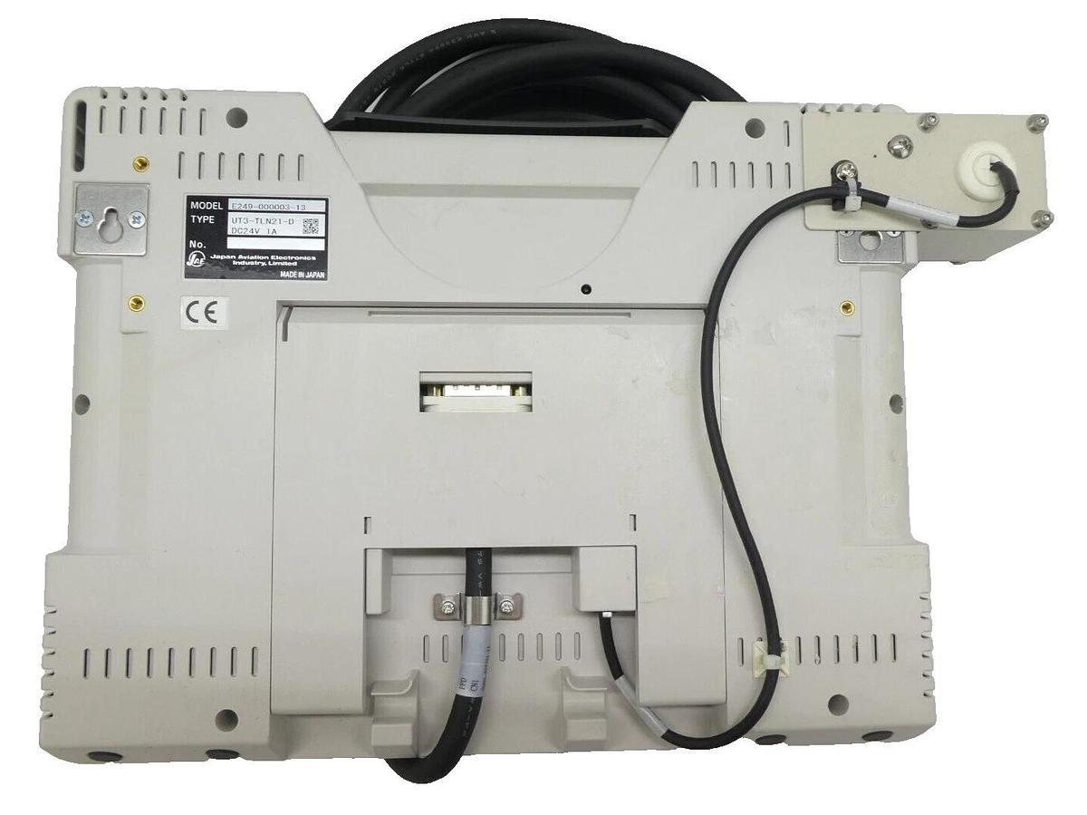 Used JAE Japan Aviation Electronics UT3-TLN21-D Hand-Held Display TEL E249-000003-13