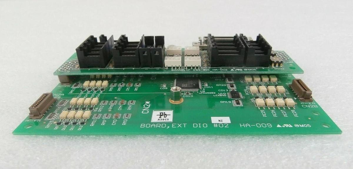 Used TEL Tokyo Electron HA-009 Digital I/O Board PCB EXT DIO #02 IF CSS #01 HA-006