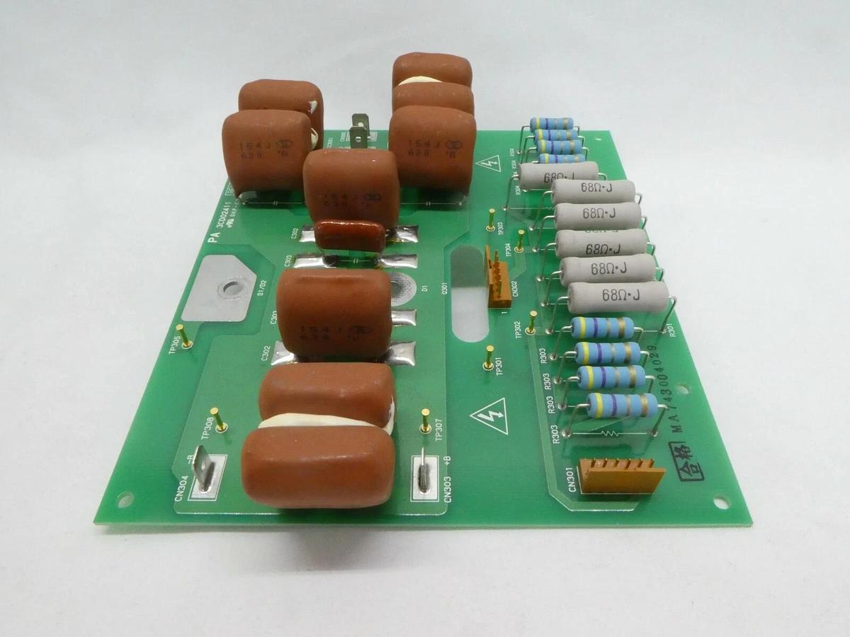 Used Hitachi Kokusai Denki 3CD02411 Resistor Board PCB PA Mikro Sonic Working Surplus