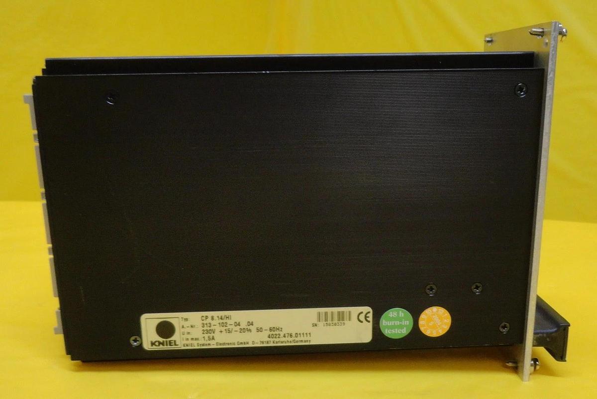 Used Kniel System-Electronic 313-102-04 .04 Power Supply Card PCB 4022.476.01111 Used