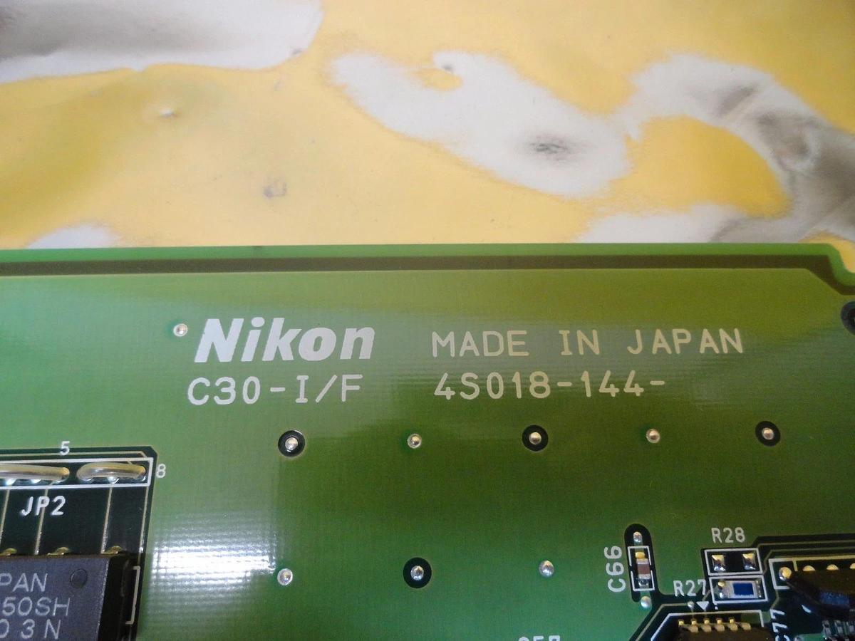 Used Nikon Precision 4S018-144 Interface Board PCB C30-I/F NSR Series Working
