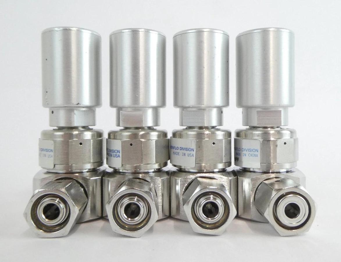 Used Veriflo 944AOPLPNCSFSFF 945AOPLPNCSFSFF Diaphragm Valve Lot of 13 Working