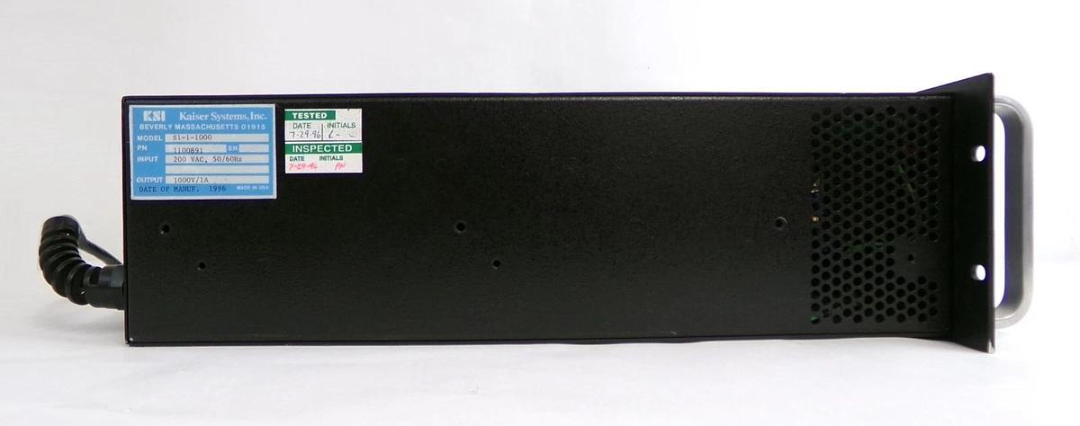 Refurbished KSI Kaiser Systems 1100891 DC Power Supply S1-1-1000 Refurbished
