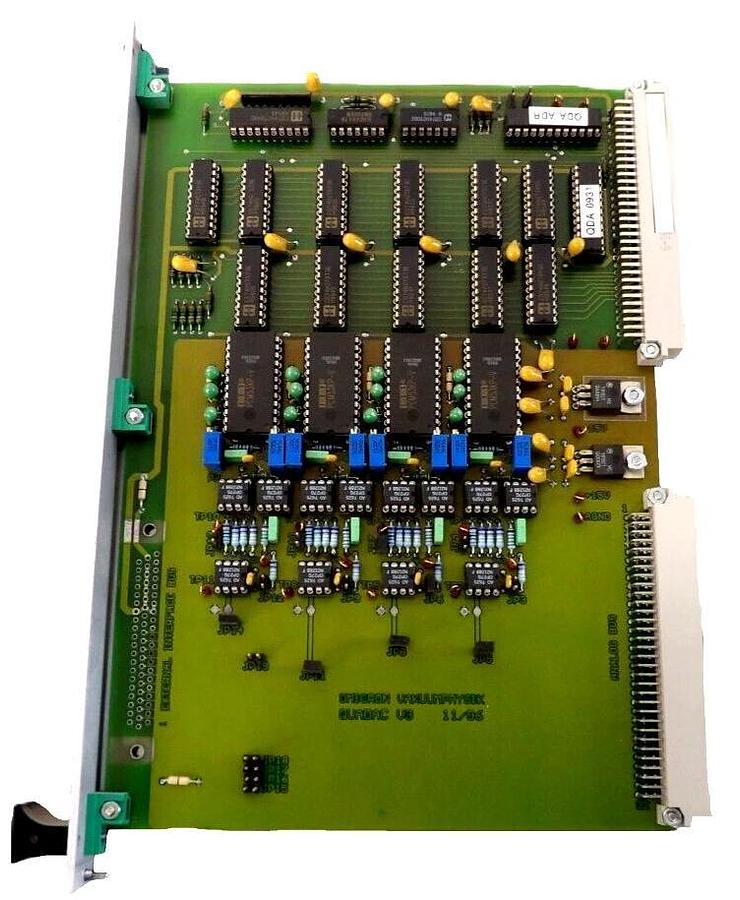 Used Omicron Vakuumphysik Quadac V3 SPM CU PCB Assembly Quadac B Working Surplus