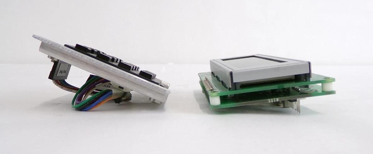 Used ENI RACK-AM300-HDPCVD Display Control PCB Set VK204-25 LK204-25 Lot of 3 Spare