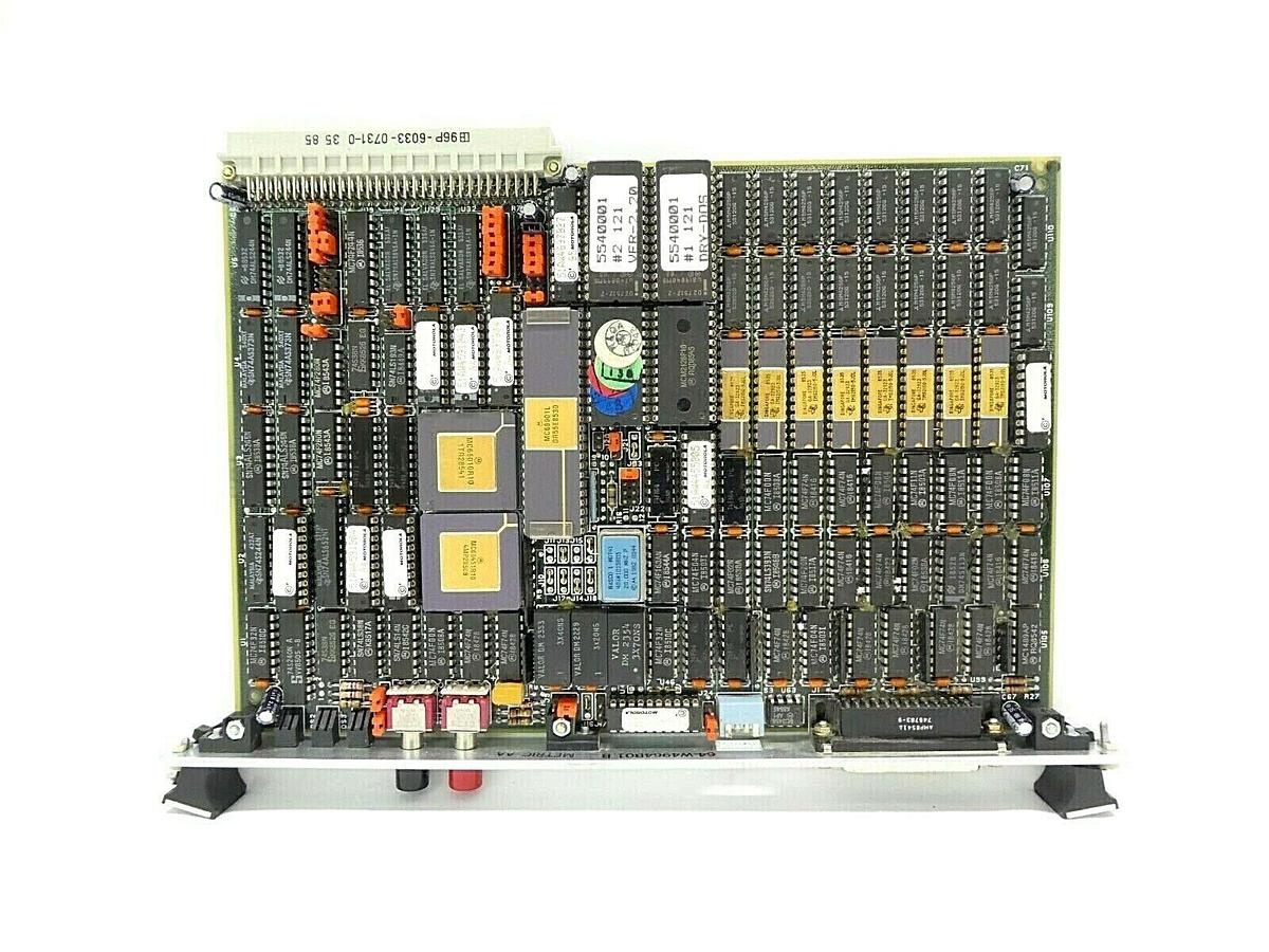 Used Motorola 01-W3293B 02 VME PCB Card MVME 121 Rev. R Working Surplus