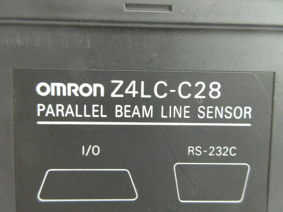 Used Omron Z4LC-C28 Parallel Beam Line Sensor NSR-S307E DUV Scanning System As-Is