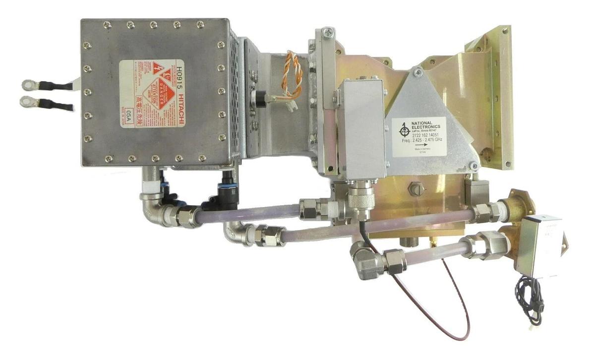 Used National Electronics 2722-162-14051 RF Microwave Waveguide w/Magnetron As-Is
