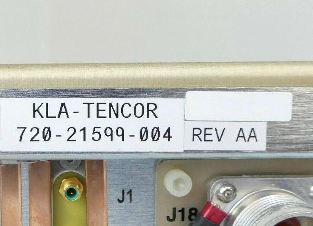 Used KLA-Tencor 720-21599-005 Ground Reference Supply 720-21599-004 eS31 Working