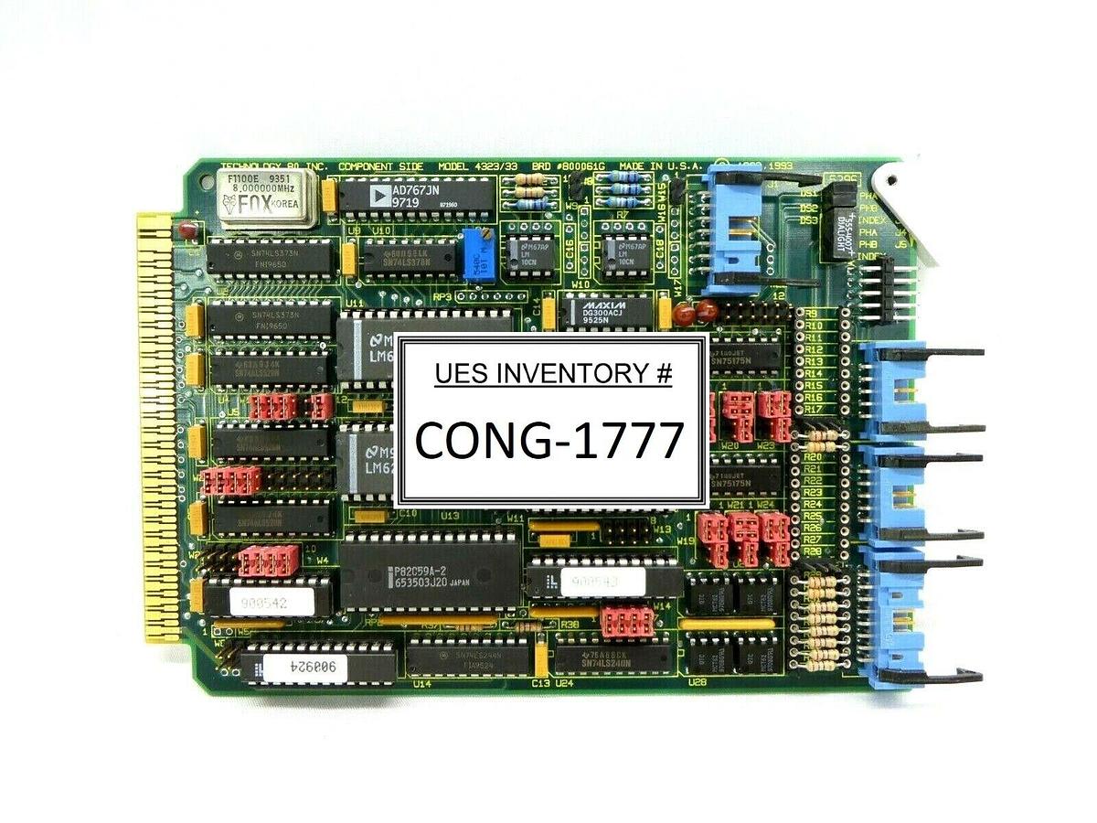 Used Technology 80 4323/33 PCB Card 800061G 900444/K 4323-2 4323/4333 Working Surplus