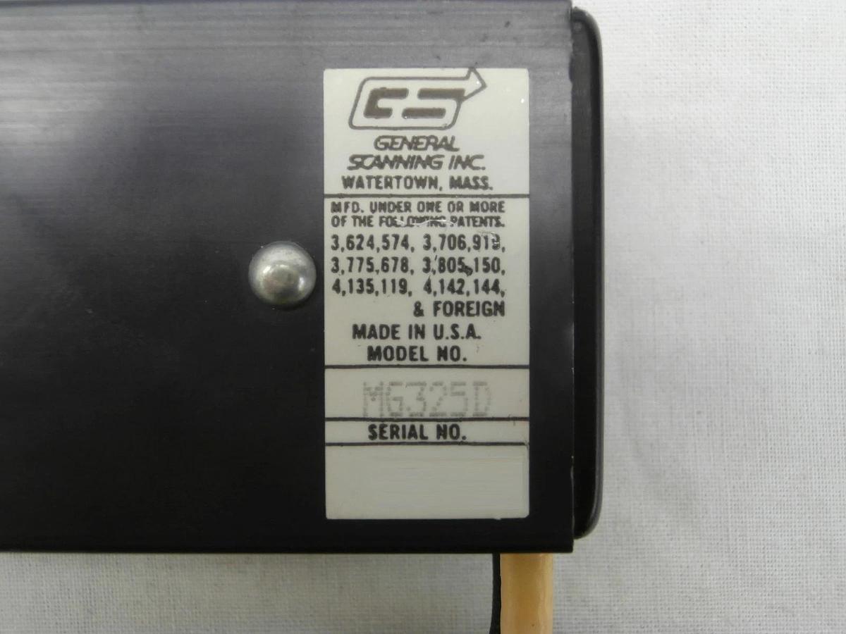 Used General Scanning MG325D Servo Motor Used Working
