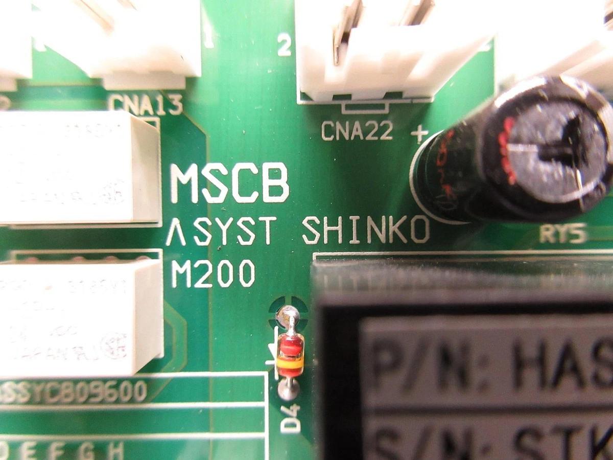 Used Asyst Shinko HASSYC809600 Interface Board PCB MSCB M200 Used Working