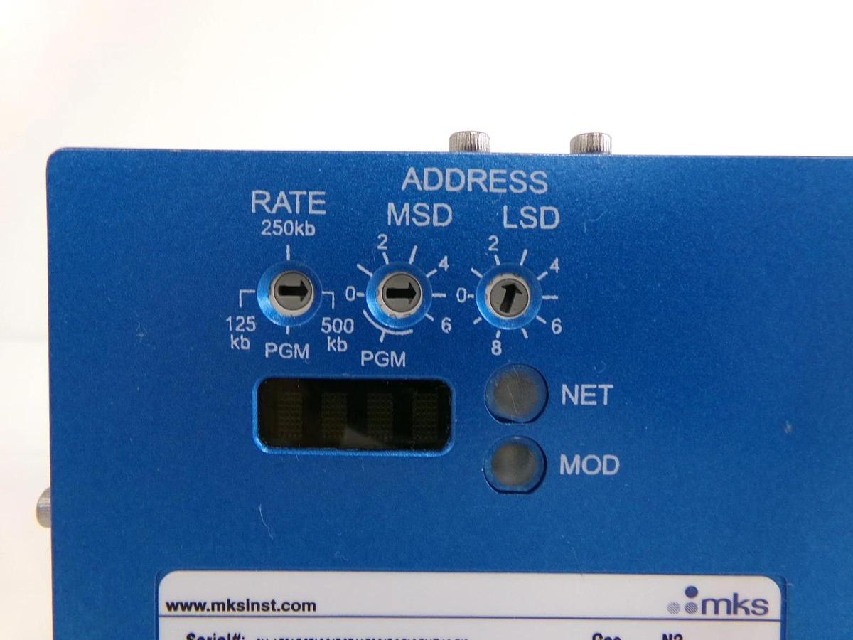 Used MKS Instruments DLT2A2-31397 Flow Ratio Controller DELTA II Working Surplus