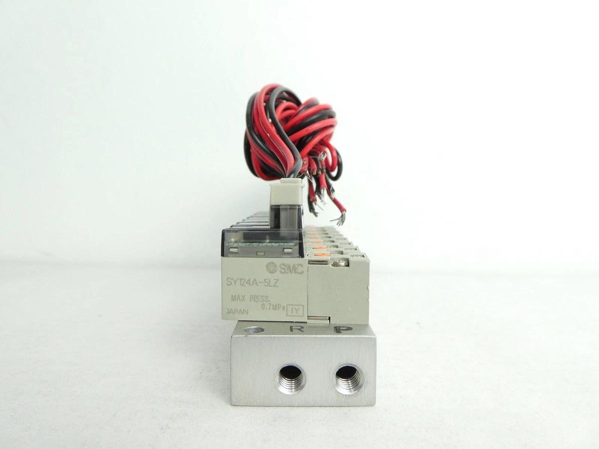 SMC US2141 8 Station Pneumatic Manifold ASM 4621304-0001 Lot of 7 New Surplus
