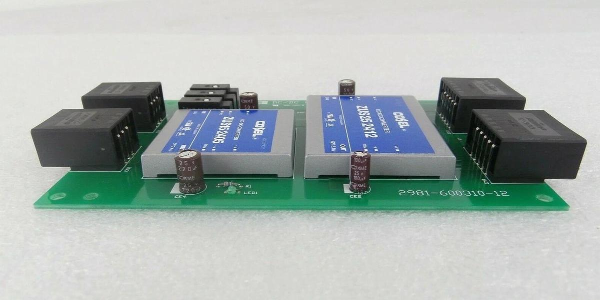 Used TEL Tokyo Electron 2981-600310-12 DC/DC Converter Board PCB ACT12 Working