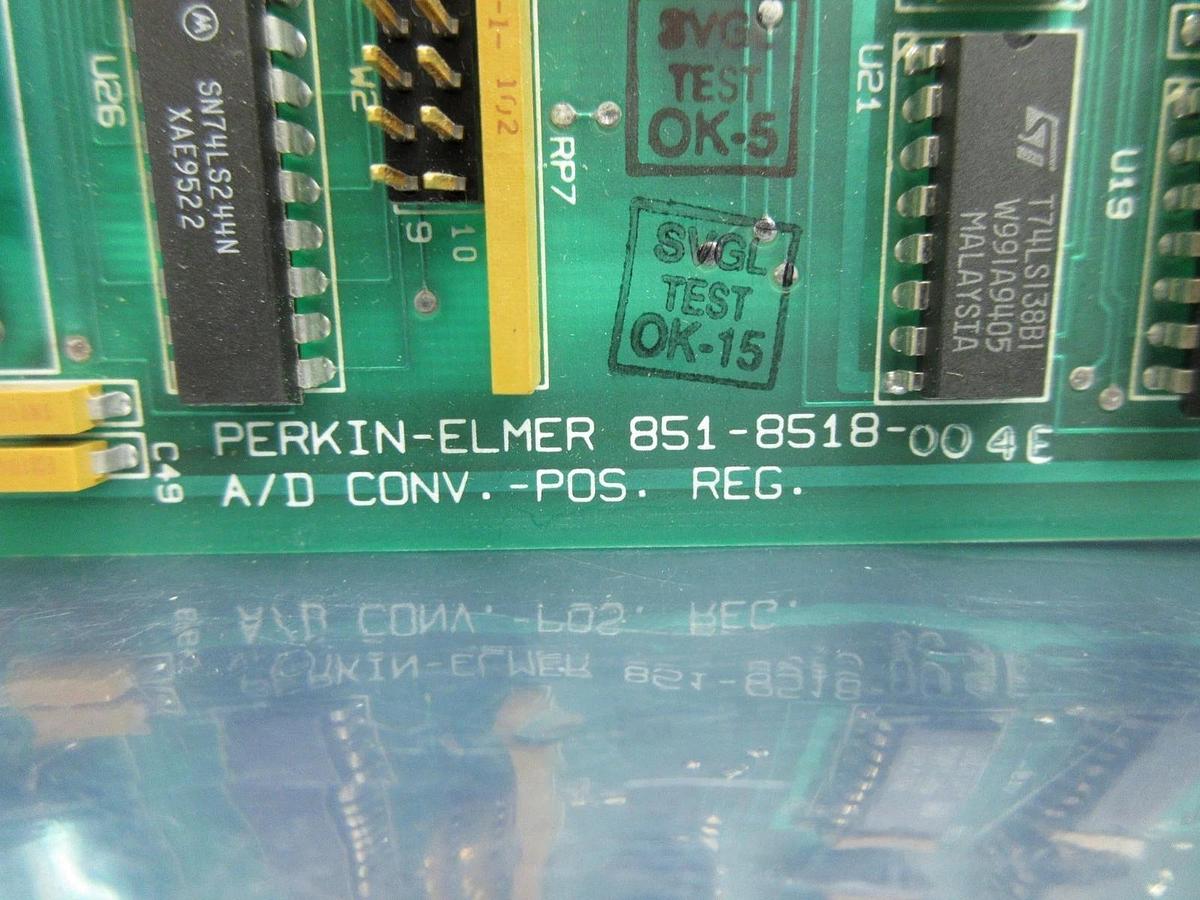 Used Perkin-Elmer 851-8518-004 A/D Conversion PCB Card Rev. A SVG ASML 90S DUV Used