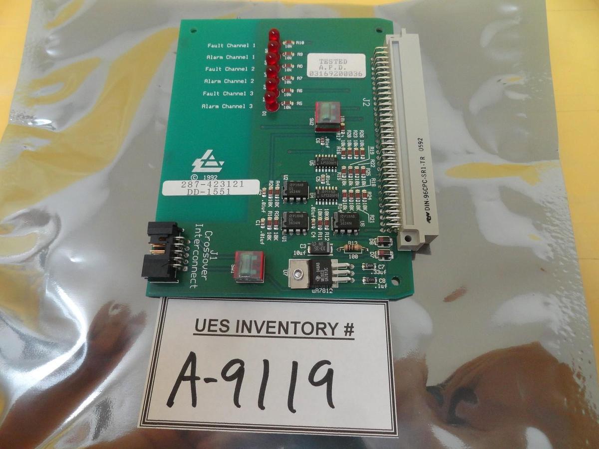 Used Air Products 287-423121 LED Indicator Supervisior Board PCB Card Used Working