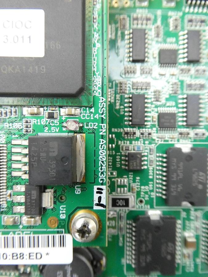Used MKS Instruments AS00996G-32 Common IO Controller PCB Tahoe PVD Working Surplus