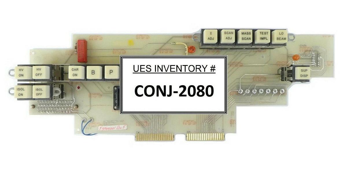Used Varian Semiconductor VSEA F3944001 Source Controller Keypad PCB F-3944-11 Spare