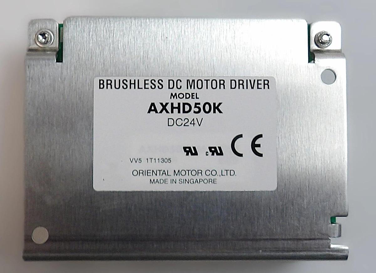 Oriental Motor AXH450KC-5 DC Motor and Driver Set AXHM450KC-GFH AXHD50K New