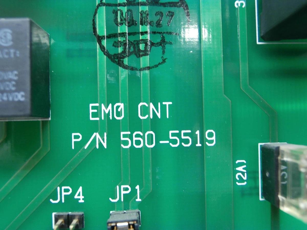 Used Hitachi 560-5519 EMO CNT Emergency Off Interface Board PCB Used Working