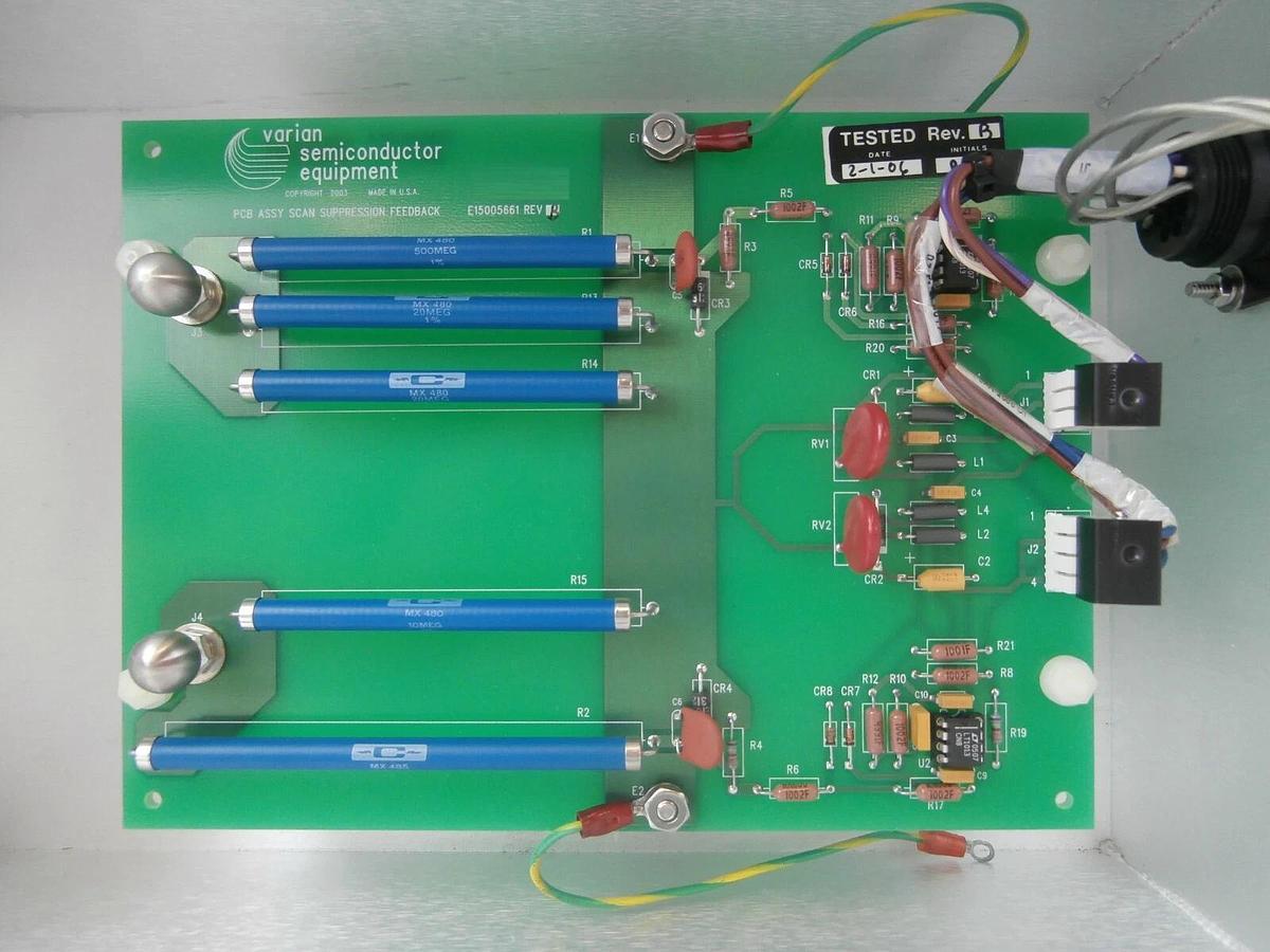 Used Varian E11104240 3A25 Scan Suppression Feedback Controller E15005661 Working