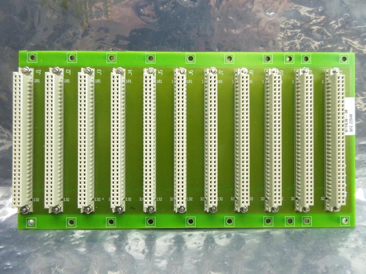 Used ASM Advanced Semiconductor Materials 2882639-21 Backplane Board PCB Rev. A Used