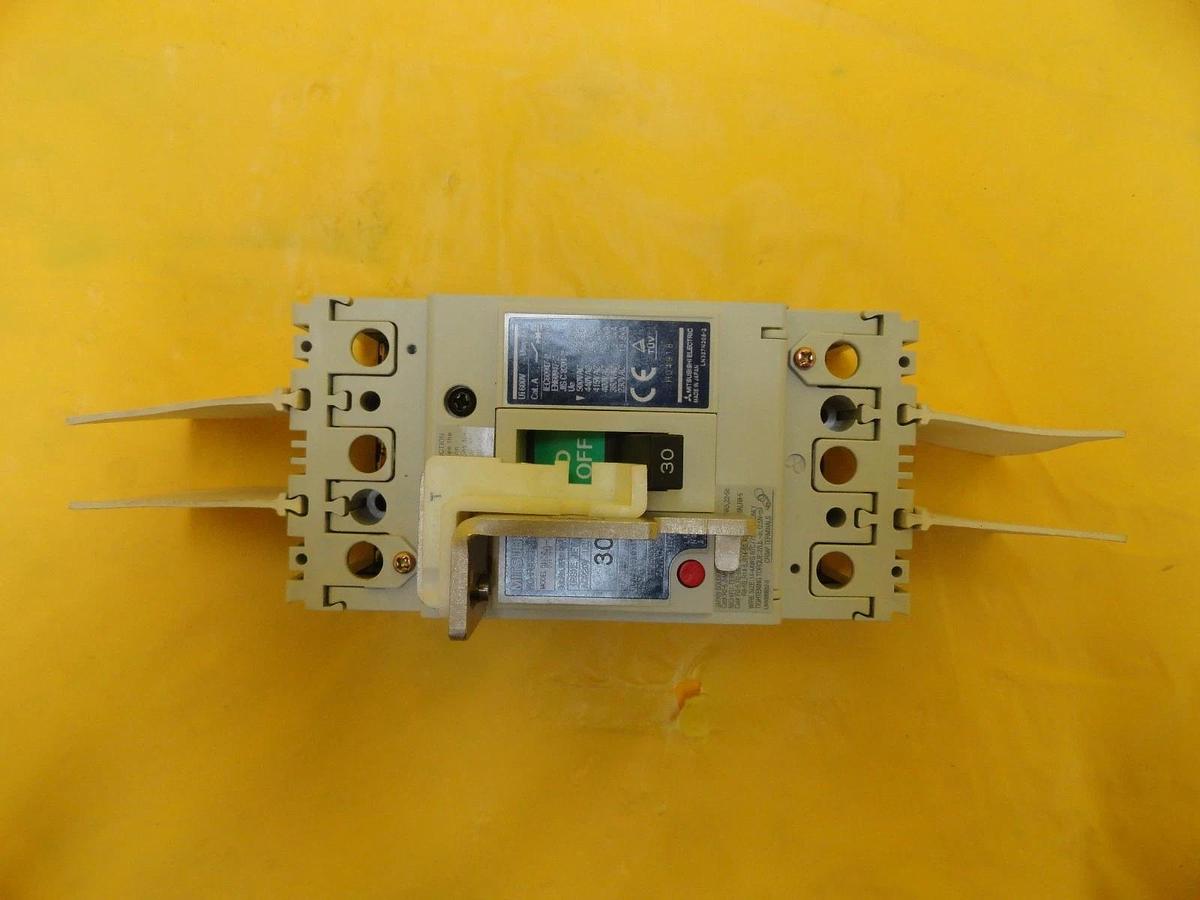 Used Mitsubishi NF50-SWU3 030 Circuit Breaker NF50-SWU Reseller Lot of 4 Used Working