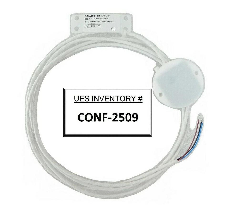 Balluff BCS D50TT05-NOCFAC-ET02 Capacitive Level Sensor SIESENSORIK New Surplus