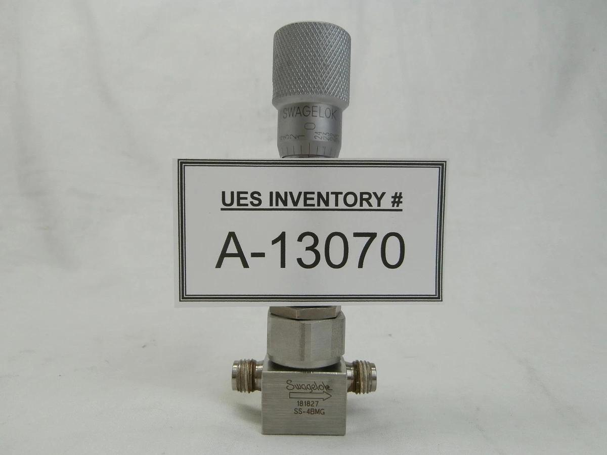 Used Swagelok SS-4BMG Metering Bellows Sealed Valve NUPRO Used Working