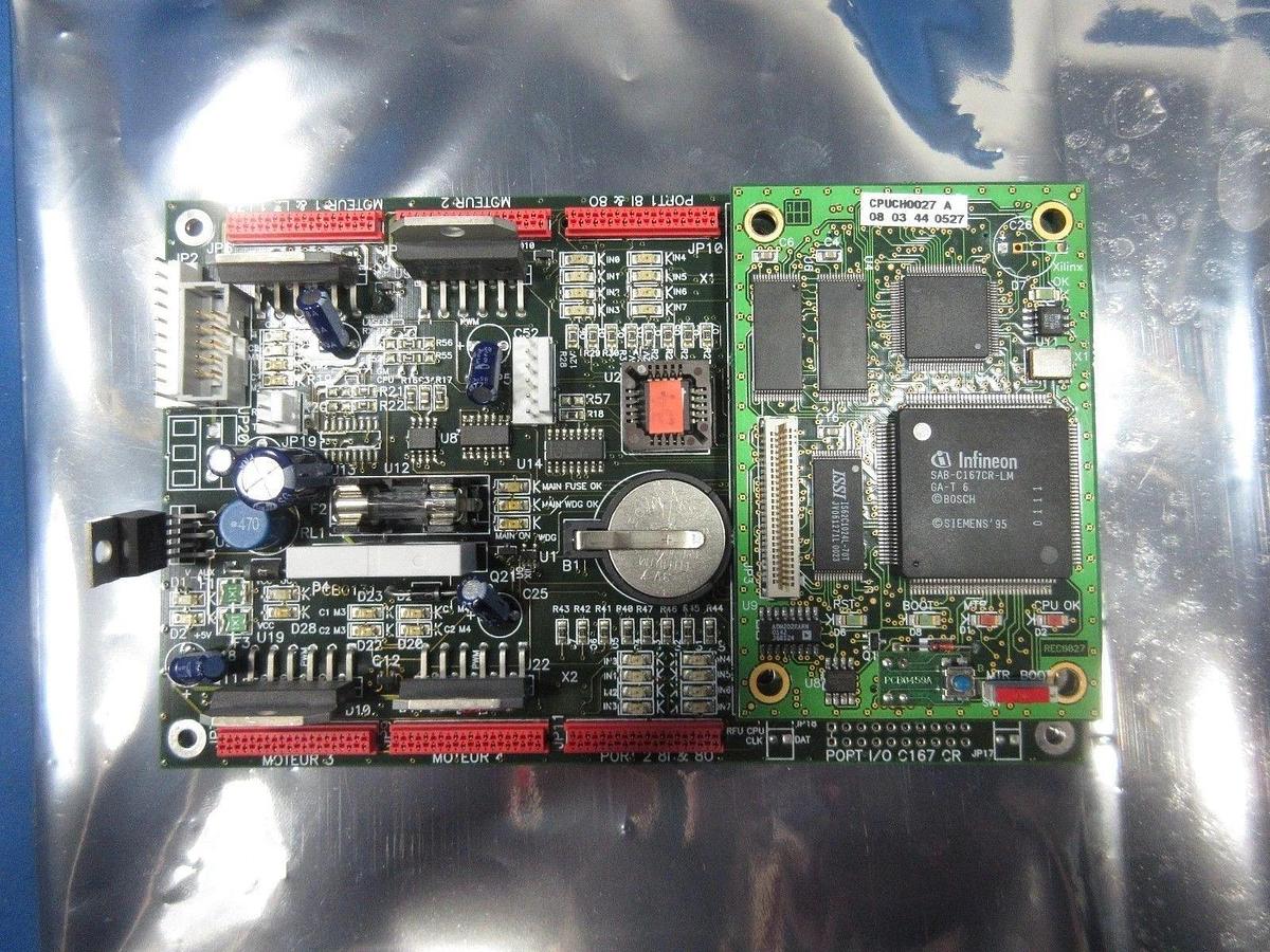 Used RECIF Technologies MOBJH0131D Motherboard PCB with CPU CPUCH0027 DNS Working