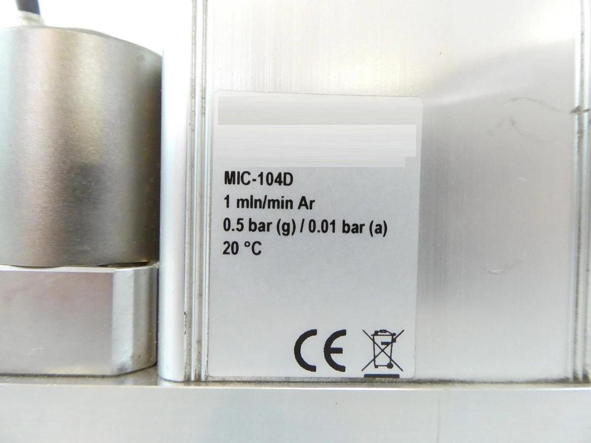 Used Bronkhorst Mani-Flow Mass Flow Meter Set of 2 MIC-104D MIC-202F Xevo Q2 Working