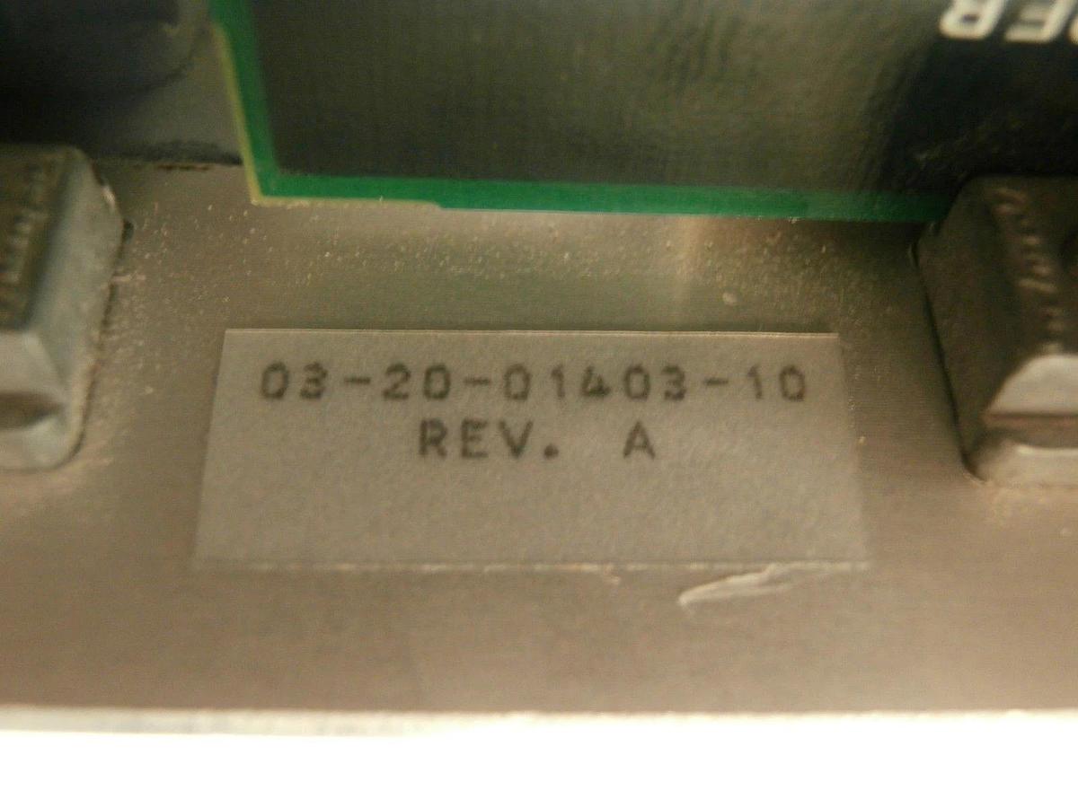 Used Ultratech Stepper 03-20-01403-10 VME Stepper Motor ASH PCB Card 4700 Titan Spare