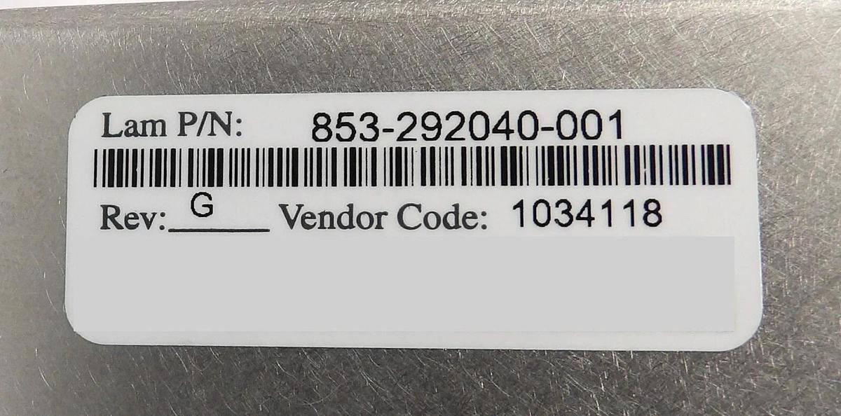 Used Lam Research 853-292040-001 SAC Maintenance Display Assembly New Surplus