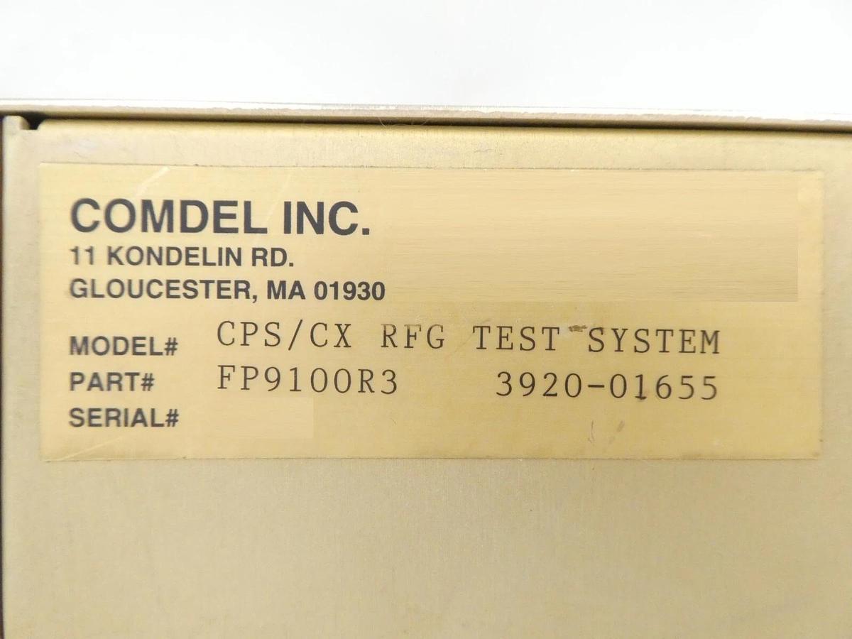 Used Comdel FP9100R3 CPS/CX RFG Test System AMAT 3920-01655 Tested Working Surplus