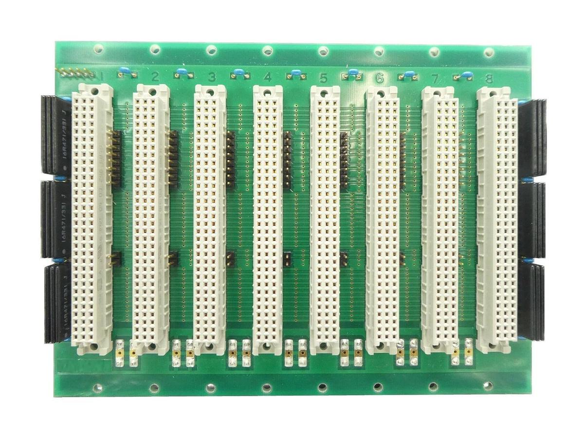 Used EBRAINS 650-VME8T Backplane PCB VMEBUS-J1 Nikon NSR FX-601F Working Surplus