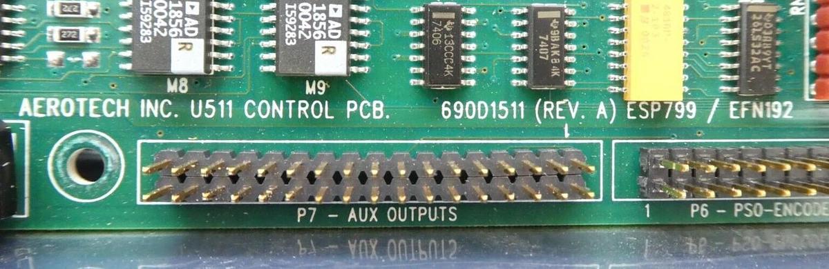 Used Aerotech 690D1511 U511 Control PCB ESP799/EFN192 UNIDEX 511 Working Surplus