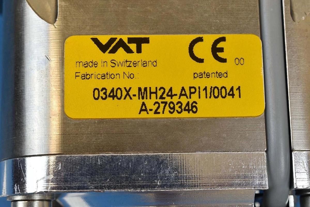 Used VAT 0340X-MH24-API1 Wafer Transfer Vacuum Actuator Spare Surplus