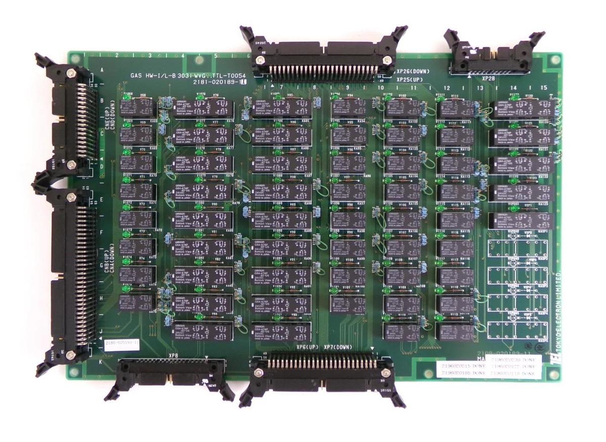 TEL Tokyo Electron 2180-020594-11 GAS HW-I/L-B TTL-T0054 PCB 2181-020188-11 New