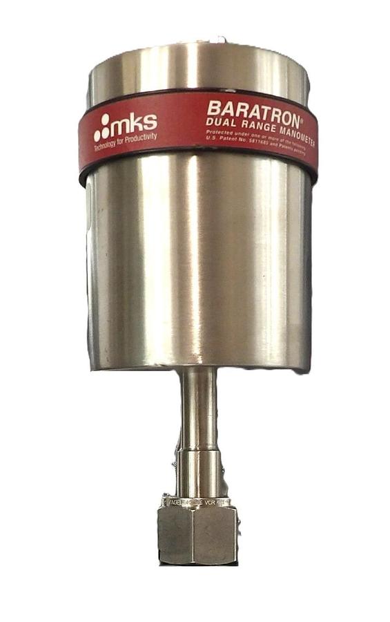 Used MKS Instruments D28H01TCEE0B0 Baratron Dual Range Manometer Working