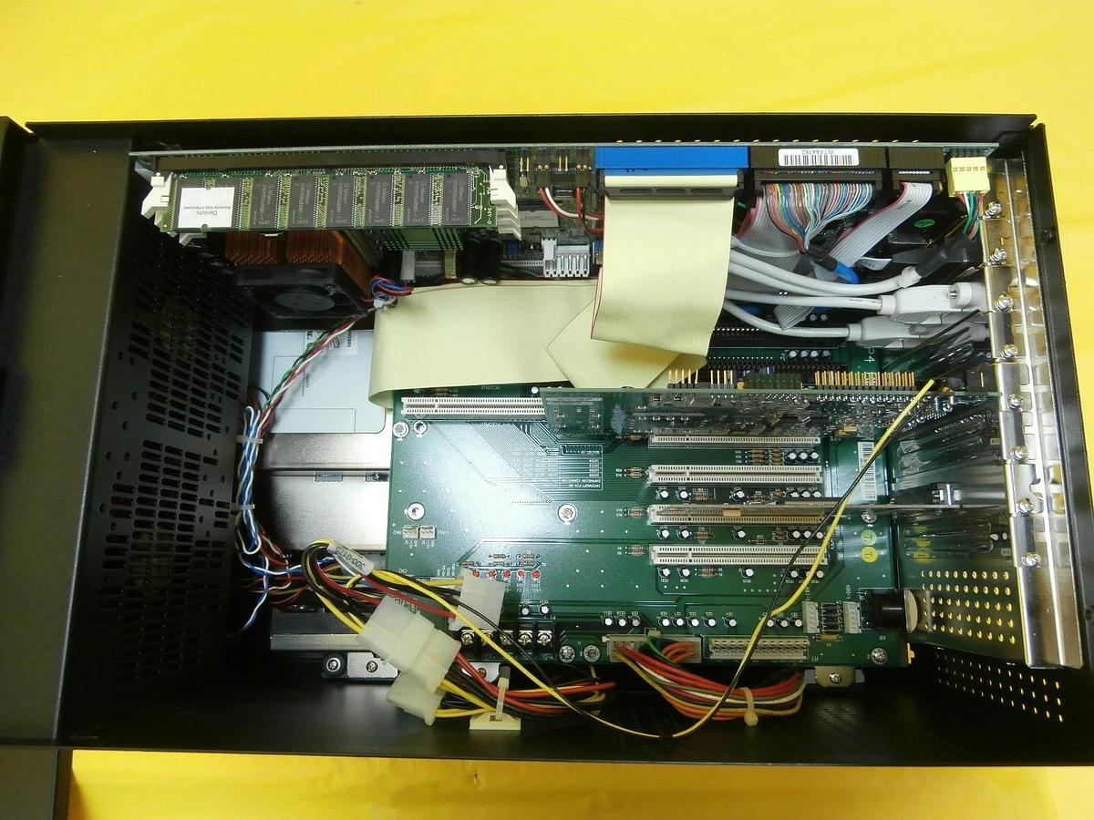 Used Denichi Computer Devices EN-6138 Industrial Computer PC 1.2GHz Cognex Working
